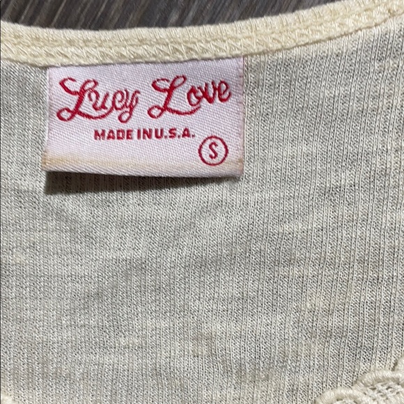 Women’s Lucy Love Tank Top Sz S - Picture 3 of 5